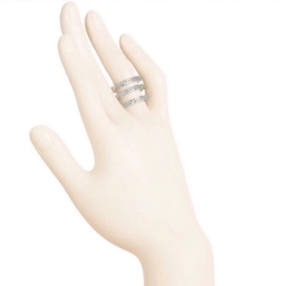 New 2.60ct Blue Topaz Sterling Silver Ring Size 7 - Picture 2 of 5